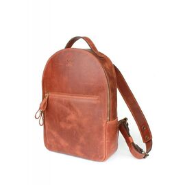 Купить - Кожаный рюкзак Groove M коньячный винтаж, фото , характеристики, отзывы