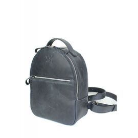Купить - Кожаный рюкзак Groove S синий винтажный, фото , характеристики, отзывы