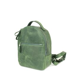 Купить - Кожаный рюкзак Groove S зеленый винтажный, фото , характеристики, отзывы
