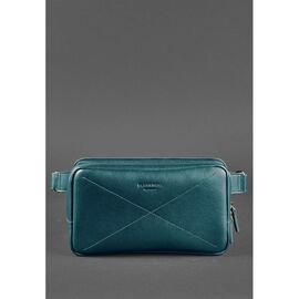 Купить - Кожаная женская поясная сумка Dropbag Maxi зеленая Krast, фото , характеристики, отзывы