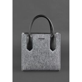 Купить - Фетровая женская сумка-кроссбоди Blackwood с кожаными черными вставками, фото , характеристики, отзывы
