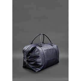 Купить - Кожаная дорожная сумка темно-синяя, фото , характеристики, отзывы