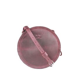 Придбати Жіноча шкіряна сумка Amy S бордова вінтажна, image , характеристики, відгуки