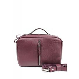 Купить - Женская кожаная сумка Avenue бордовая флотар, фото , характеристики, отзывы