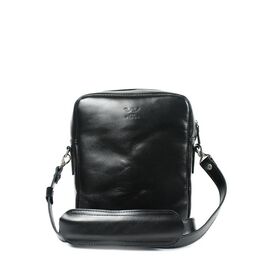 Купить Кожаная сумка Challenger S черная, фото , характеристики, отзывы