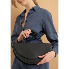 Придбати Жіноча шкіряна міні-сумка Сhris maxi чорна, image , характеристики, відгуки