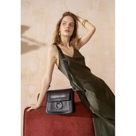 Купить Женская кожаная сумка Jessie черная, фото , характеристики, отзывы