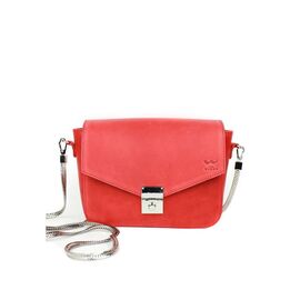 Купить - Женская кожаная сумочка Yoko красная винтажная, фото , характеристики, отзывы