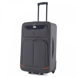 Купить Валіза Semi Line 24" (M) Grey/Orange Lines (T5754-2), фото , характеристики, отзывы