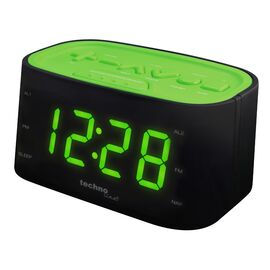 Купить - Годинник настільний з радіо Technoline WT465 Black/Green (WT465 grun), фото , характеристики, отзывы