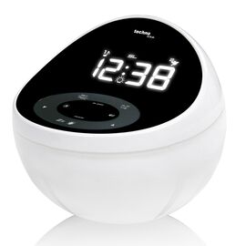 Купить - Годинник настільний з радіо Technoline WT500 Black/White (WT500), фото , характеристики, отзывы