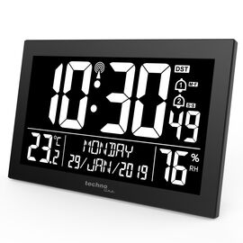 Купить - Годинник настінний Technoline WS8017 Black (WS8017), фото , характеристики, отзывы
