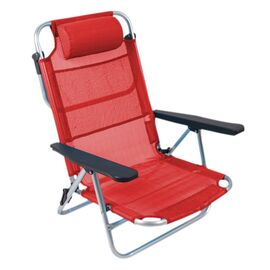 Купить - Кресло раскладное Bo-Camp Monaco Red (1204798), фото , характеристики, отзывы