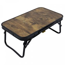 Придбати Стіл Bo-Camp Woodbine Compact 56x34 cm Black/Wood look (1404190), image , характеристики, відгуки