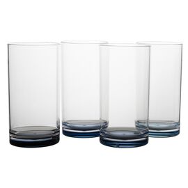 Купить - Набір склянок Gimex Longdrink Glass Colour 4 Pieces 4 Person Sky (6910186), фото , характеристики, отзывы