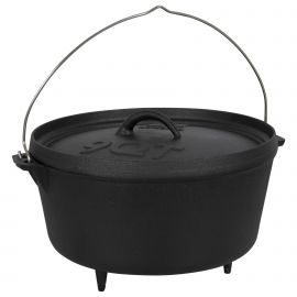 Купить Казан з кришкою Bo-Camp Dutch Oven Cast Iron 31 cm / 7.1 L Black (2122415), фото , характеристики, отзывы