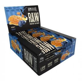 Придбати Raw Protein Flapjack Bar - 12x75g Honey Berry, image , характеристики, відгуки