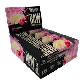 Придбати Raw Protein Flapjack Bar - 12x75g White Chocolate Cranberry, image , характеристики, відгуки