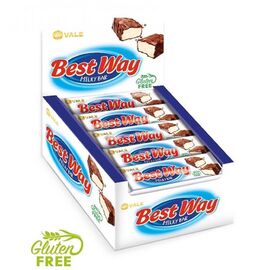 Придбати BestWay - 30x30g Milk souffle with chocolate, image , характеристики, відгуки