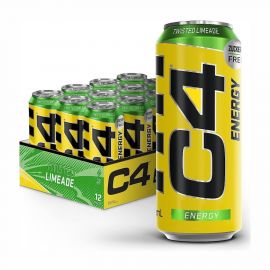 Купить Энергетический напиток C4 - 500 ml х 12 шт Twisted limeade - Cellucor, фото , характеристики, отзывы