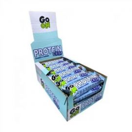 Купить Протеиновые батончики (Protein Crisp Ba) - 24x45g Coconut Cookie (Кокосовое печенье) - GoOn Nutrition, фото , характеристики, отзывы
