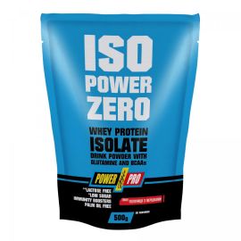 Купить Изолят сывороточного протеина, ISO Power Zero - 500g Strawberry With Cream (Клубника со сливками) - Power Pro, фото , характеристики, отзывы
