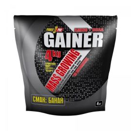 Придбати Гейнер  (Gainer)  - 4000g Banana (Банан) - Power Pro, image , характеристики, відгуки