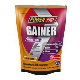 Купить Гейнер (BOX Gainer) - 800g Irish Cream (Ирландский крем) - Power Pro, фото , характеристики, отзывы