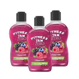 Купити Fitnes Jam Sugar Free + L Carnitine - 200g Forest Fruit, image , характеристики, відгуки