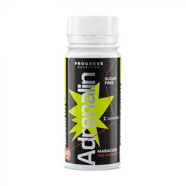 Купить Предтренировочный комплекс (Adrenaline Liquid Shot) - 60ml Maracuja (Маракуйя) - Progress Nutrition, фото , характеристики, отзывы