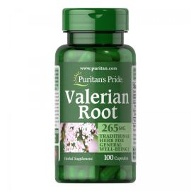Купить Корень валерианы (Valerian Root 265) - 100caps - Puritans Pride, фото , характеристики, отзывы