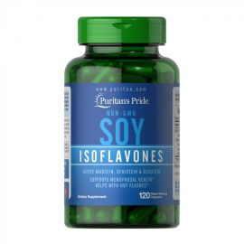 Купить Изофлавоны без ГМО (Non-GMO Isoflavones) 750mg - 120 caps - Puritan's Pride, фото , характеристики, отзывы