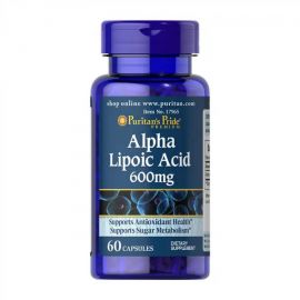 Придбати Alpha Lipoic Acid 600mg - 60 caps, image , характеристики, відгуки