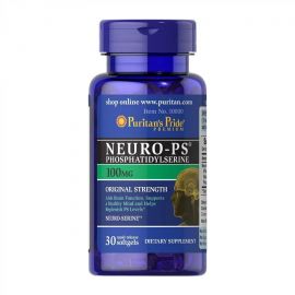 Купить Нейро-PS фосфатидилсерин (Neuro-PS) 100mg - 30 softgels - Puritans Pride, фото , характеристики, отзывы