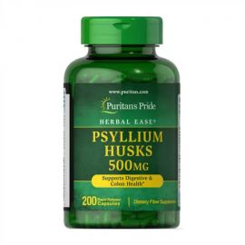 Придбати Psyllium Husks 500mg - 200 caps, image , характеристики, відгуки