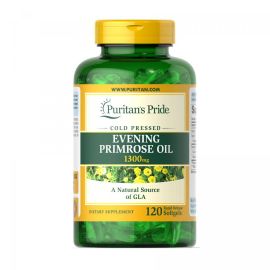 Купить Evening Primrose Oil 1300 mg with GLA - 120 softgels, фото , характеристики, отзывы