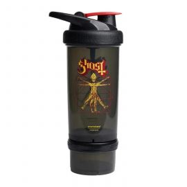 Купить Шейкер, Revive - 750ml Rockband Ghost (Черный + красный) - Smart Shake, фото , характеристики, отзывы