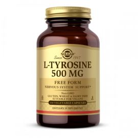 Купить L-Tyrosine 500mg - 100 vcaps, фото , характеристики, отзывы