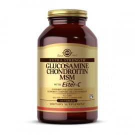 Купить Extra Strength Glucosamine Chondroitin MSM with Ester-C® - 180 tabs, фото , характеристики, отзывы