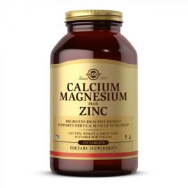 Придбати Calcium Magnesium Plus Zinc - 250 tabs, image , характеристики, відгуки