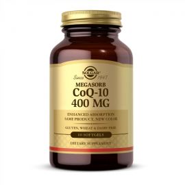 Купить CoQ10 400mg MegSorb - 60 softgels, фото , характеристики, отзывы
