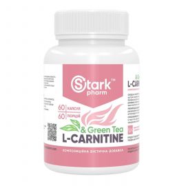 Купить Stark L-Carnitine/Green Tea Extract 600mg - 60caps, фото , характеристики, отзывы