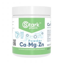 Купить Calcium Magnesium & Zinc Powder - 260g, фото , характеристики, отзывы