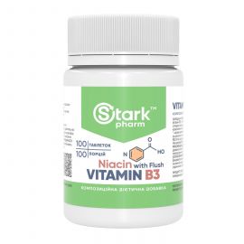 Придбати Vitamin B3 Niacin - 100 caps, image , характеристики, відгуки