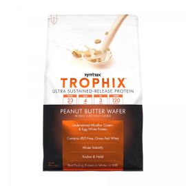 Купить Комплексный протеин (Trophix)  - 2270g Peanut Butter Wafer (Вафли с арахисовым маслом) - Syntrax, фото , характеристики, отзывы