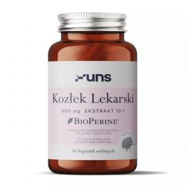 Купить Валериана (Kozlek Lekarski) 500mg - 60 caps - UNS Vitamins, фото , характеристики, отзывы