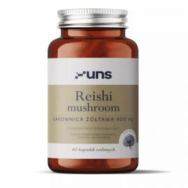 Придбати Ферментований гриб рейші (Reishi Mushroom) - 60 veg caps - UNS Vitamins, image , характеристики, відгуки