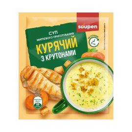 Купить Суп миттєвого приготування - 30x20g Курячий з крутонами (До 08.24), фото , характеристики, отзывы