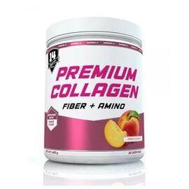 Придбати Premium Collagen Fiber + Amino - 450g Peach, image , характеристики, відгуки