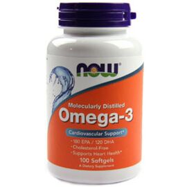Придбати Omega-3 Moleculary Distilled - 100caps, image , характеристики, відгуки